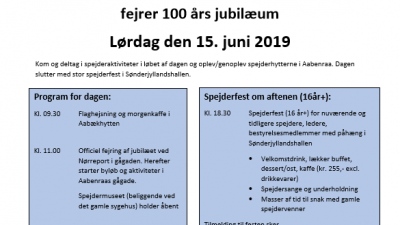 DDS 100 års jubilæum.